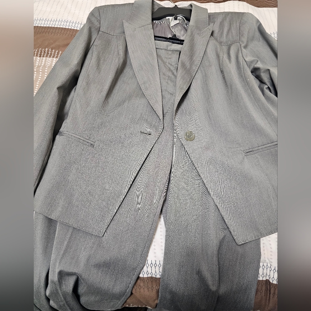 2 piece pants suit